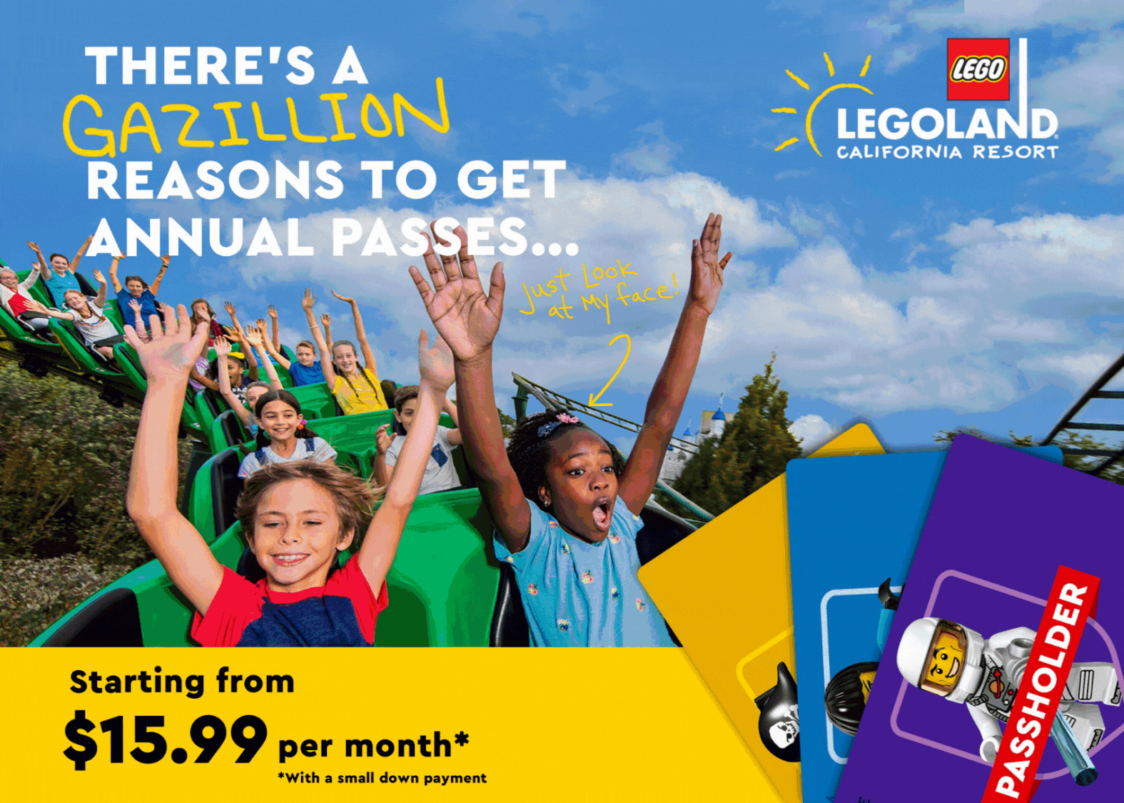 Annual Passes Starting from $15.99 per month