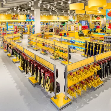 The Big Shop offers a wide selection of LEGO toys and merchandise