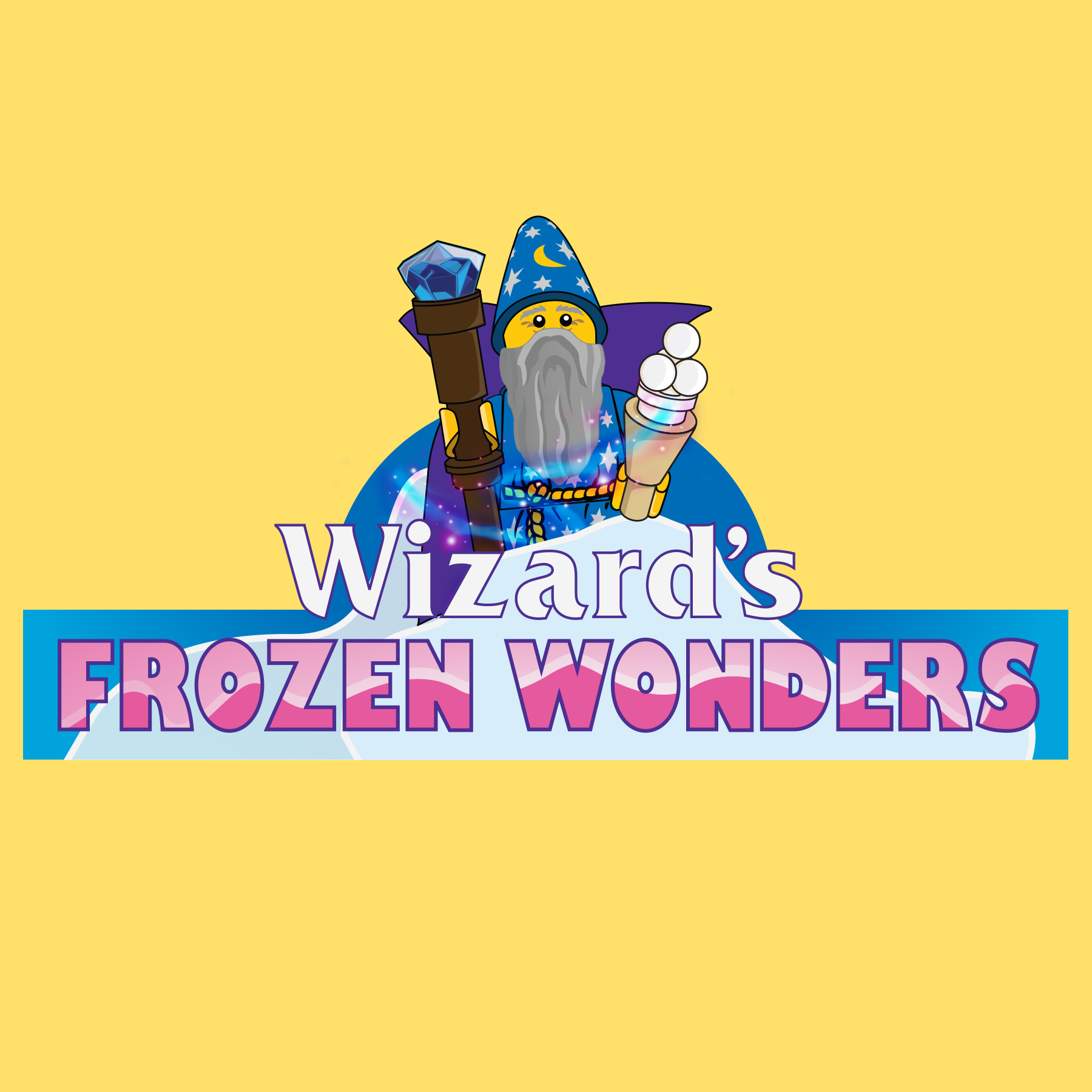 Wizards Frozen Wonders Logo