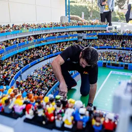 Master Model Builder in LEGO Sofi Stadium