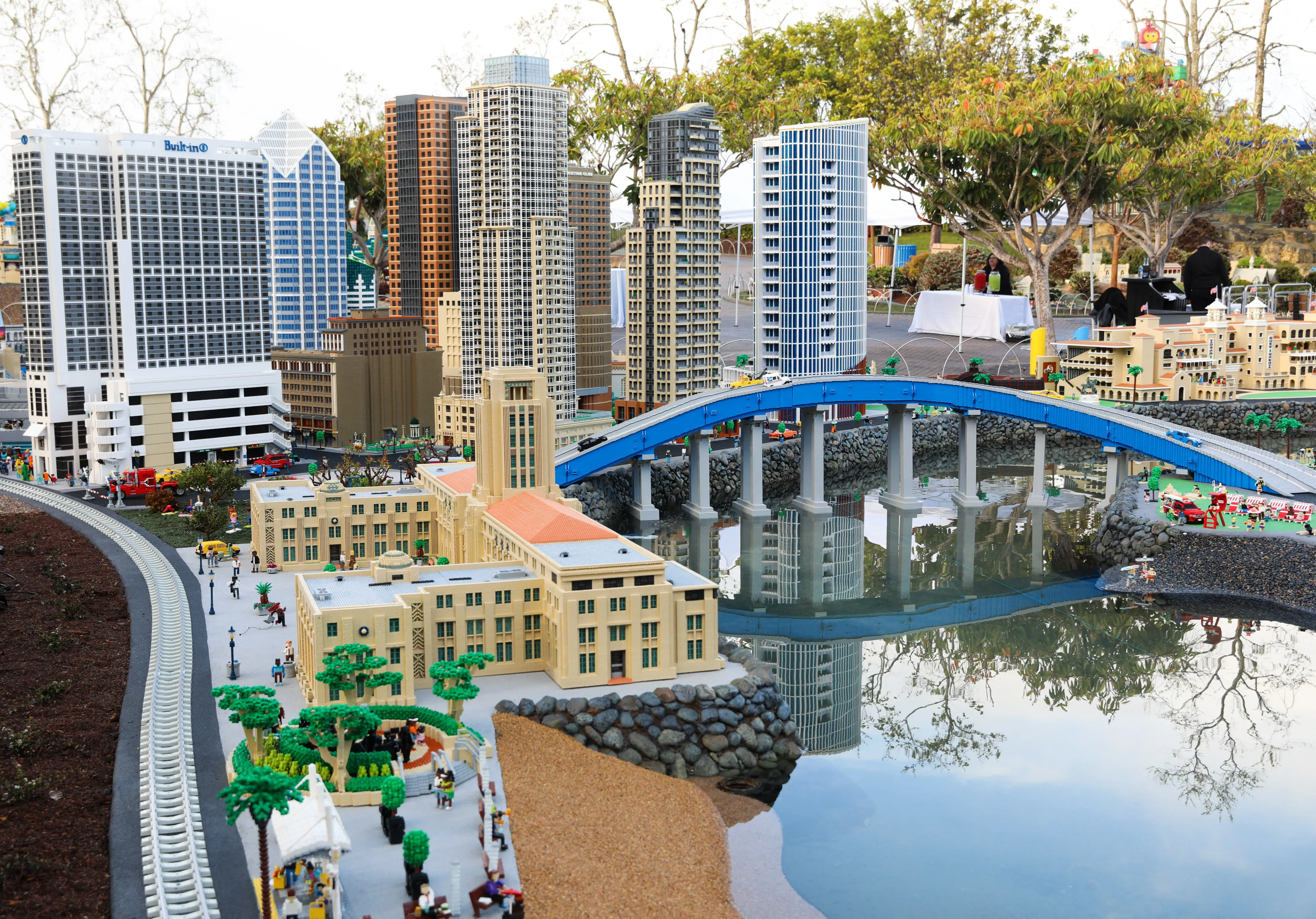 Legoland, California - The Las Vegas Strip re-created from legos