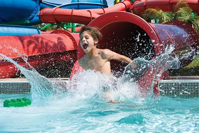Legoland Water Park Twin Chasers 300Dpi 4X6