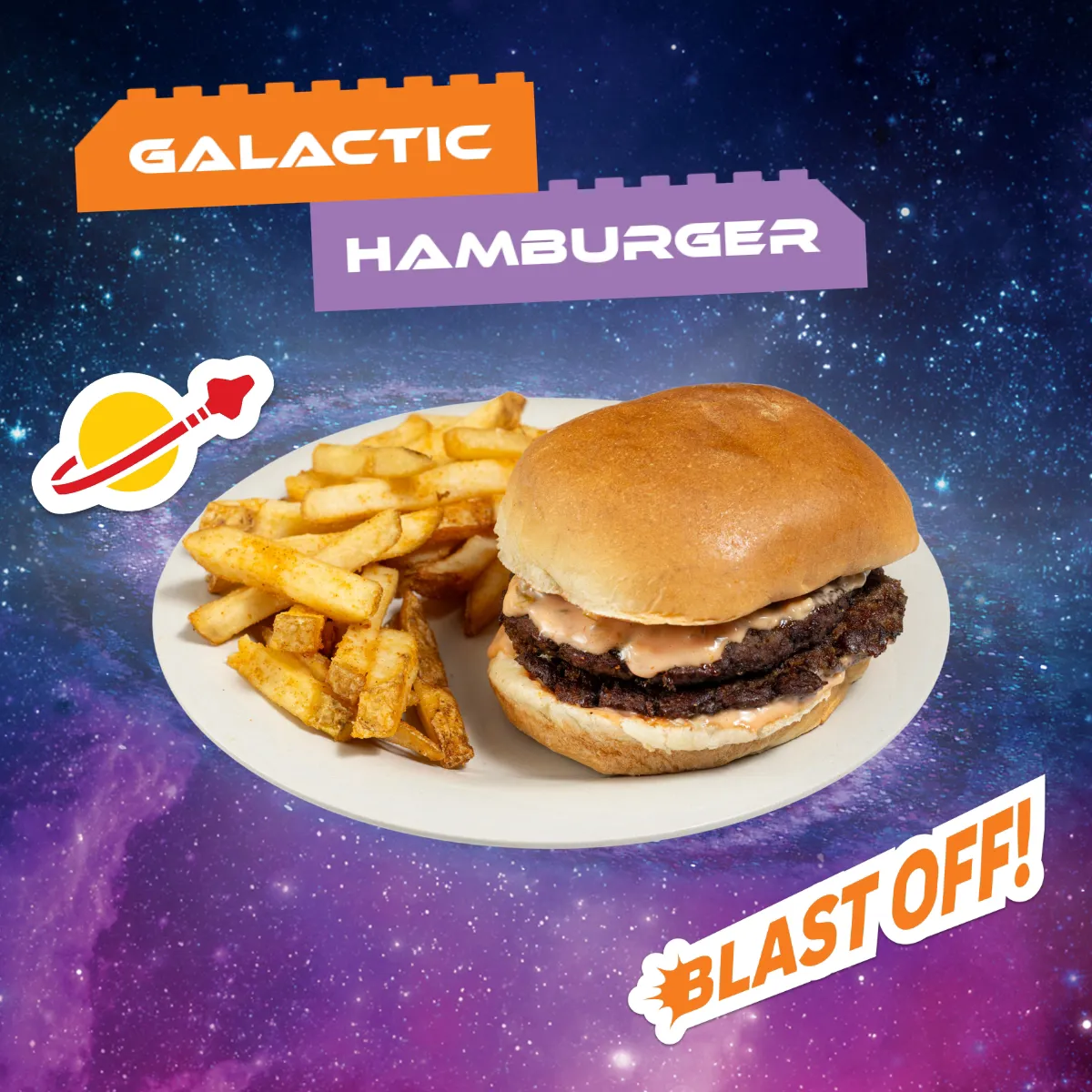 Galactic Hamburger Astro Grill