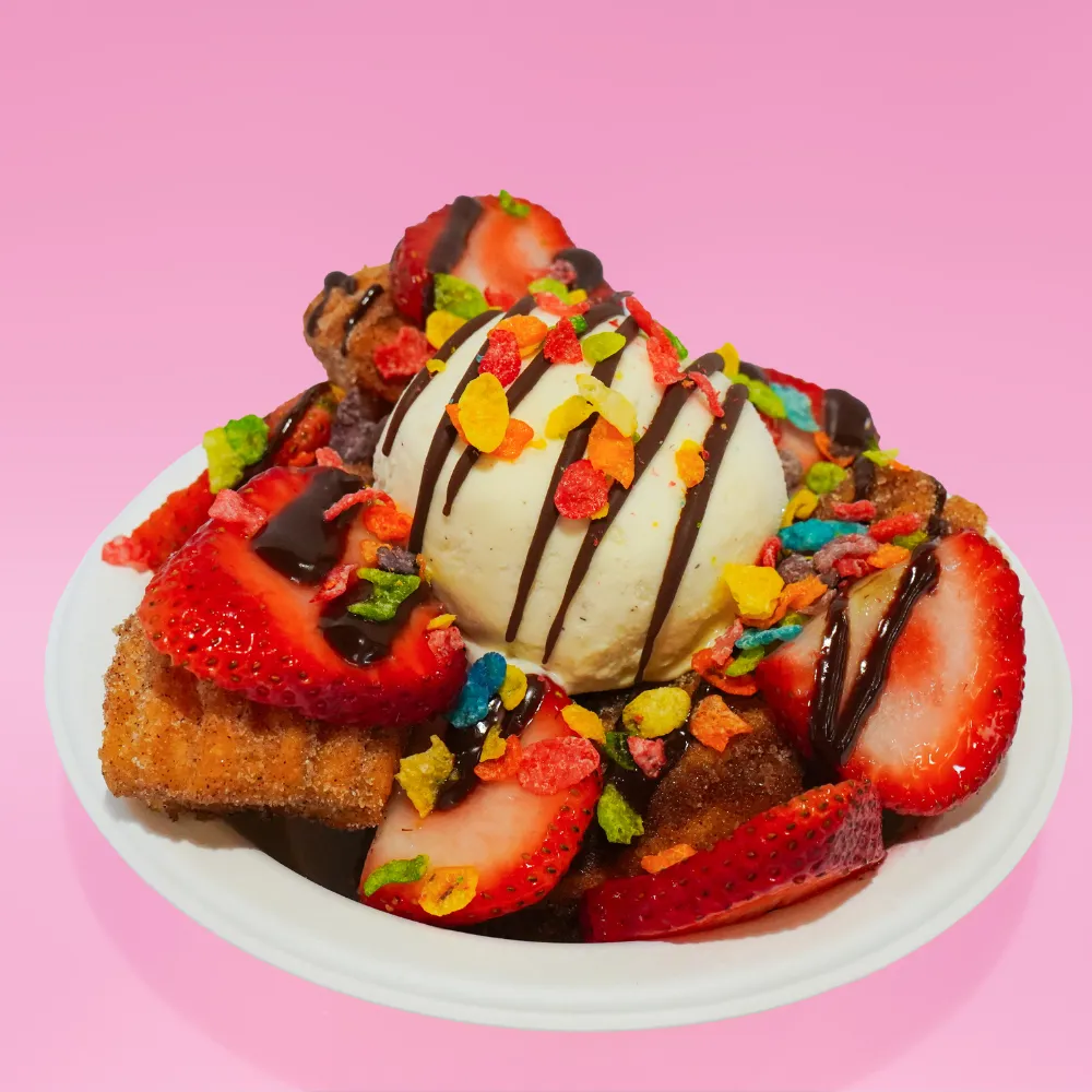 Fruity Churro Sundae
