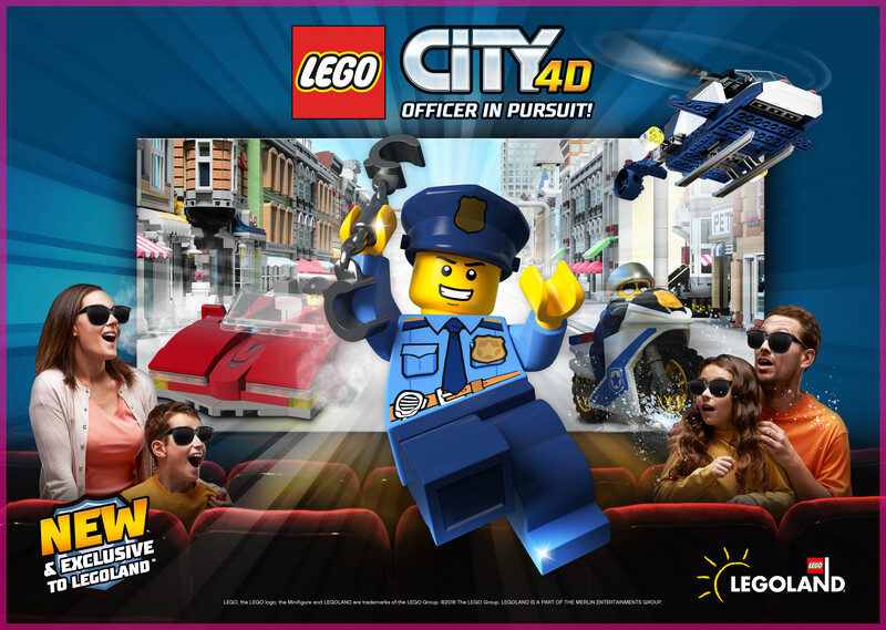 Lego City 4D Officer In Pursuit 3X2