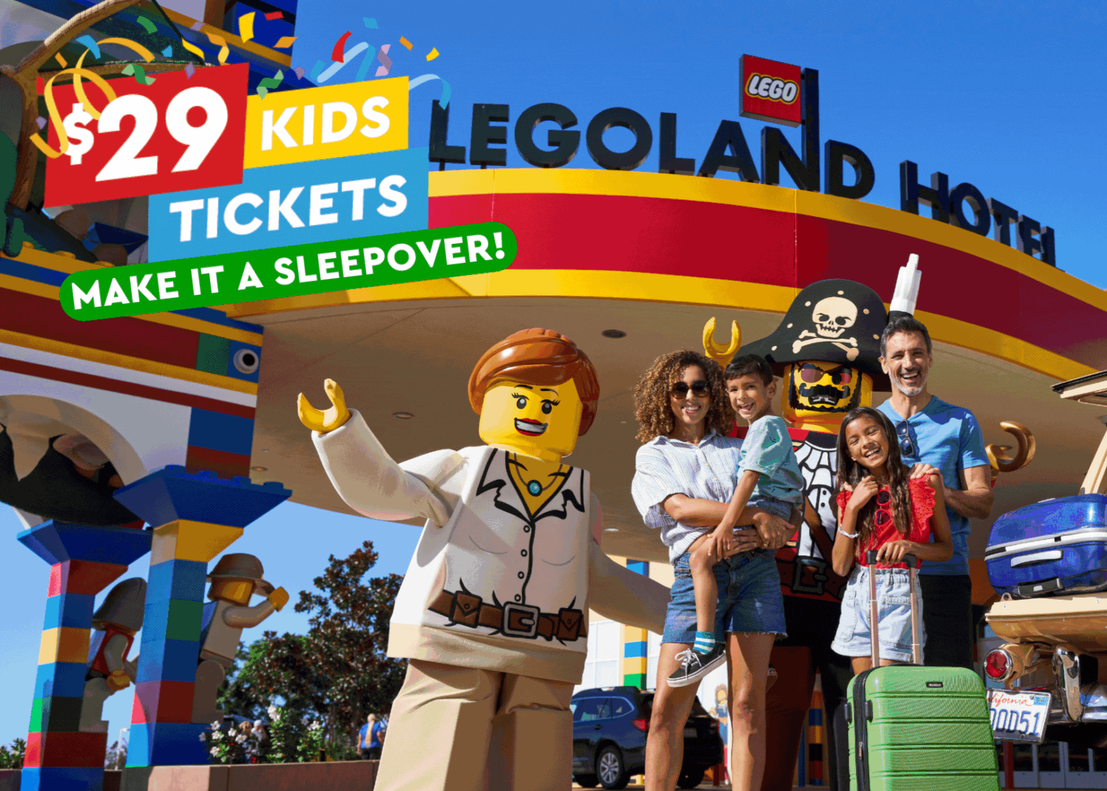 $29 Kids Ticket Hotel Package