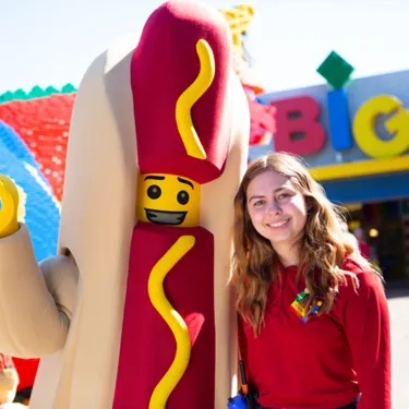 Hot Dog Guy Square