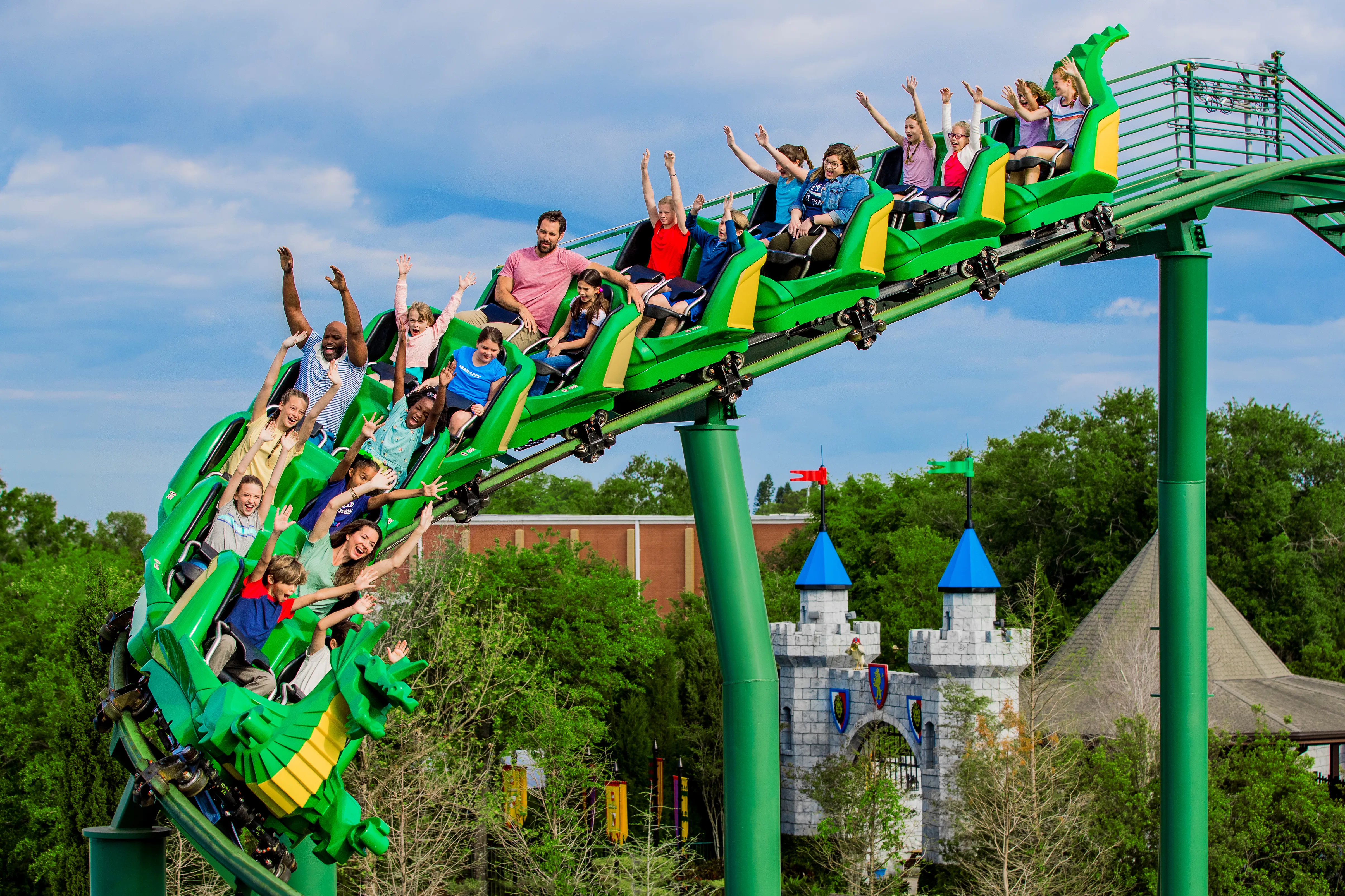 Dragan Coaster at LEGOLAND California Resort