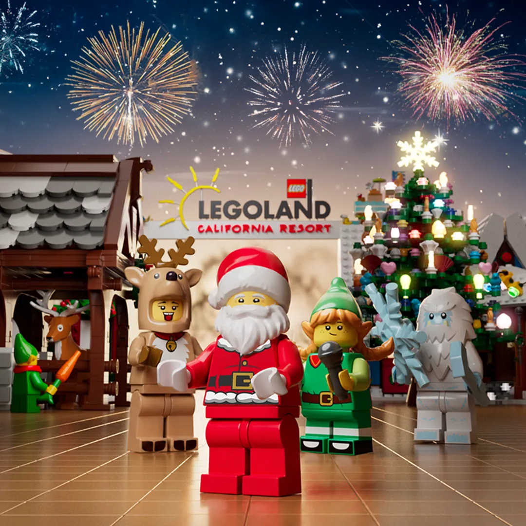 LEGOLAND Christmas Key Visual California 1080 1080