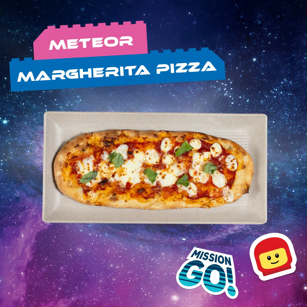 Meteor Margherita Pizza Stellar Crusts