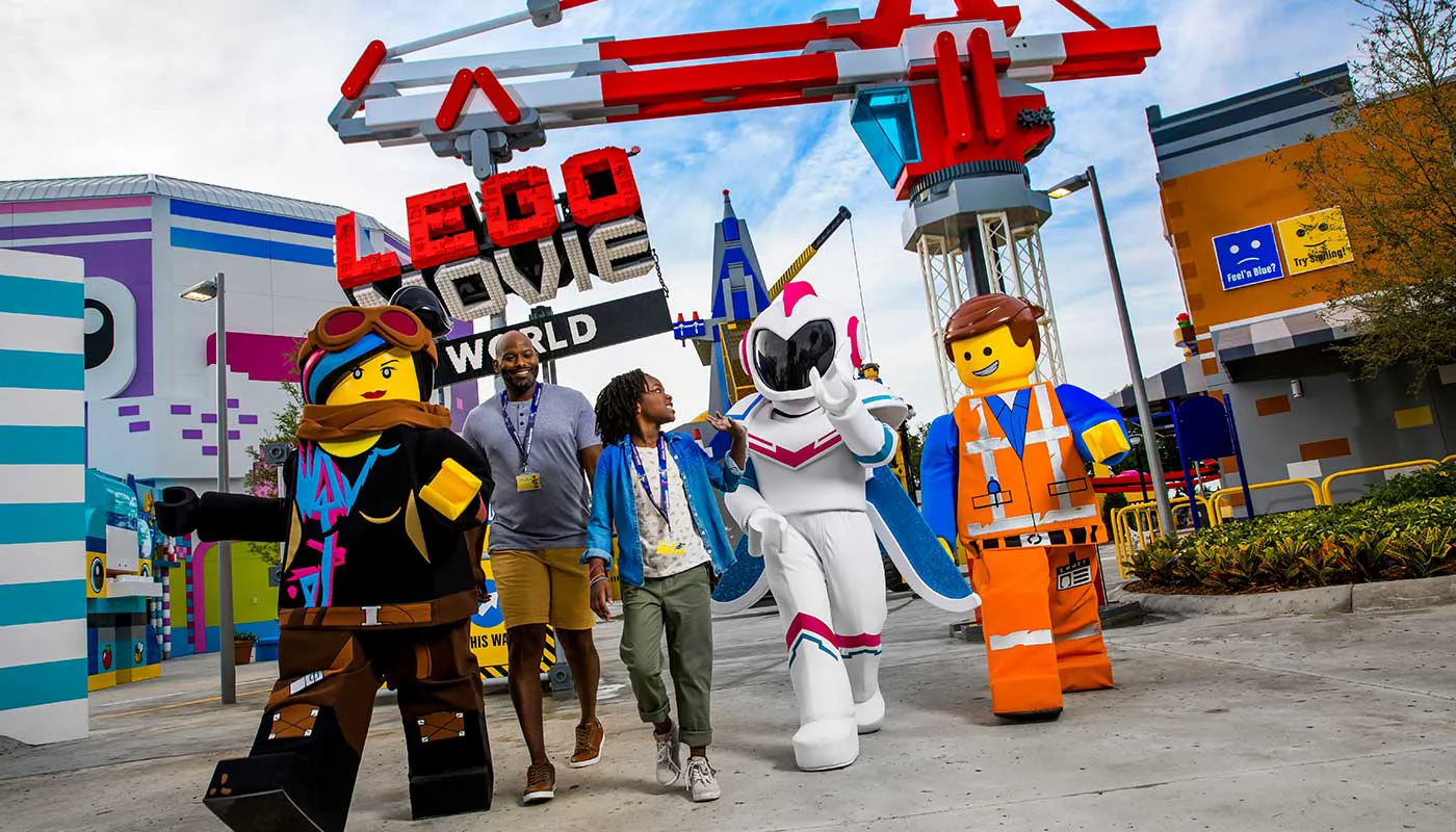 The LEGO MOVIE WORLD 1400X800