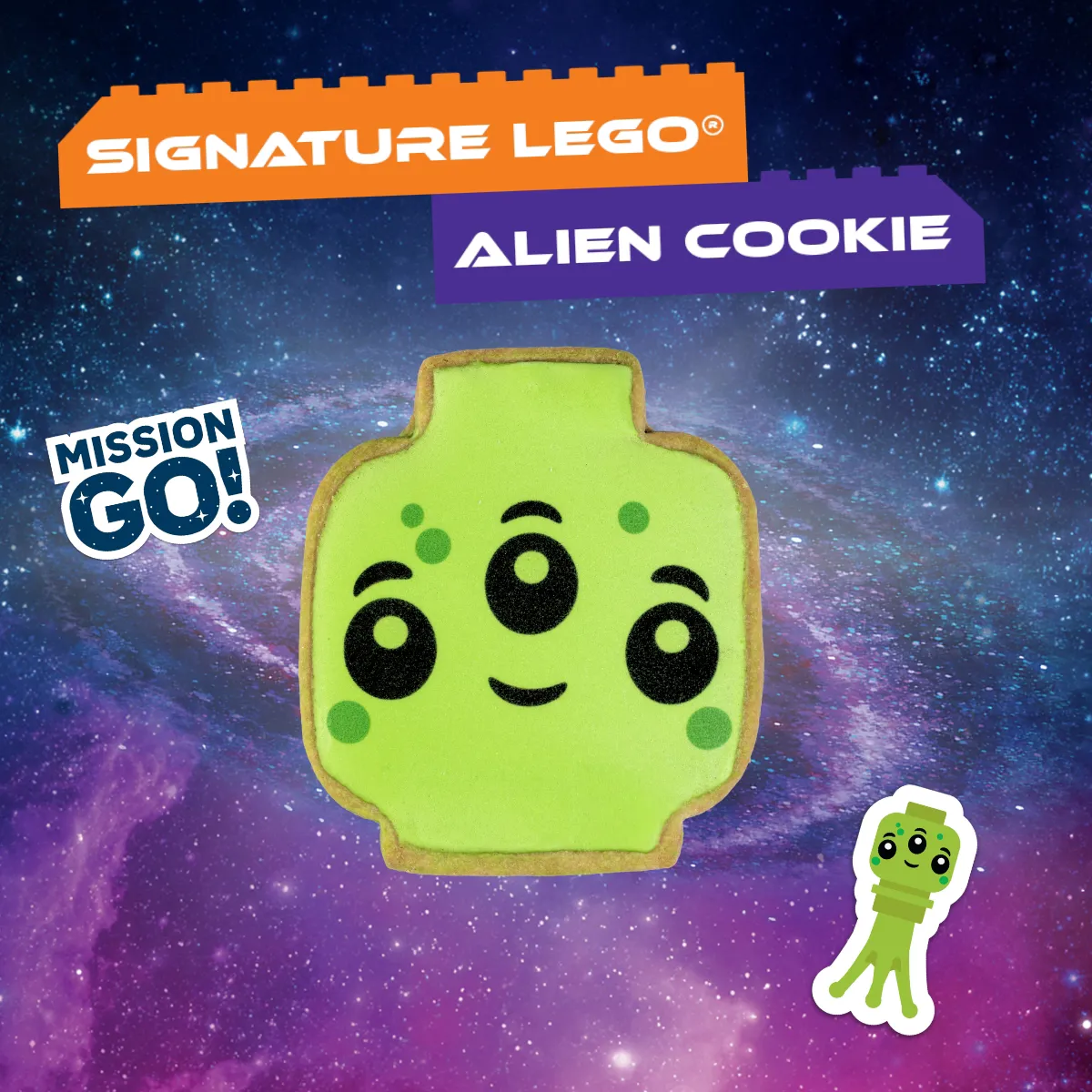 Signature LEGO Cookie Stardust Sips And Sweets