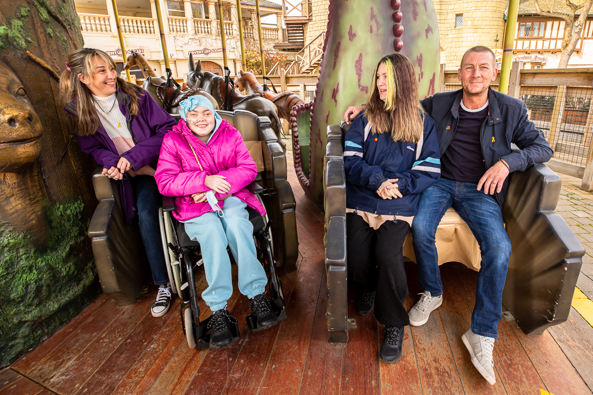 A family enjoys a Magical Day Out at Chessington World of Adventures