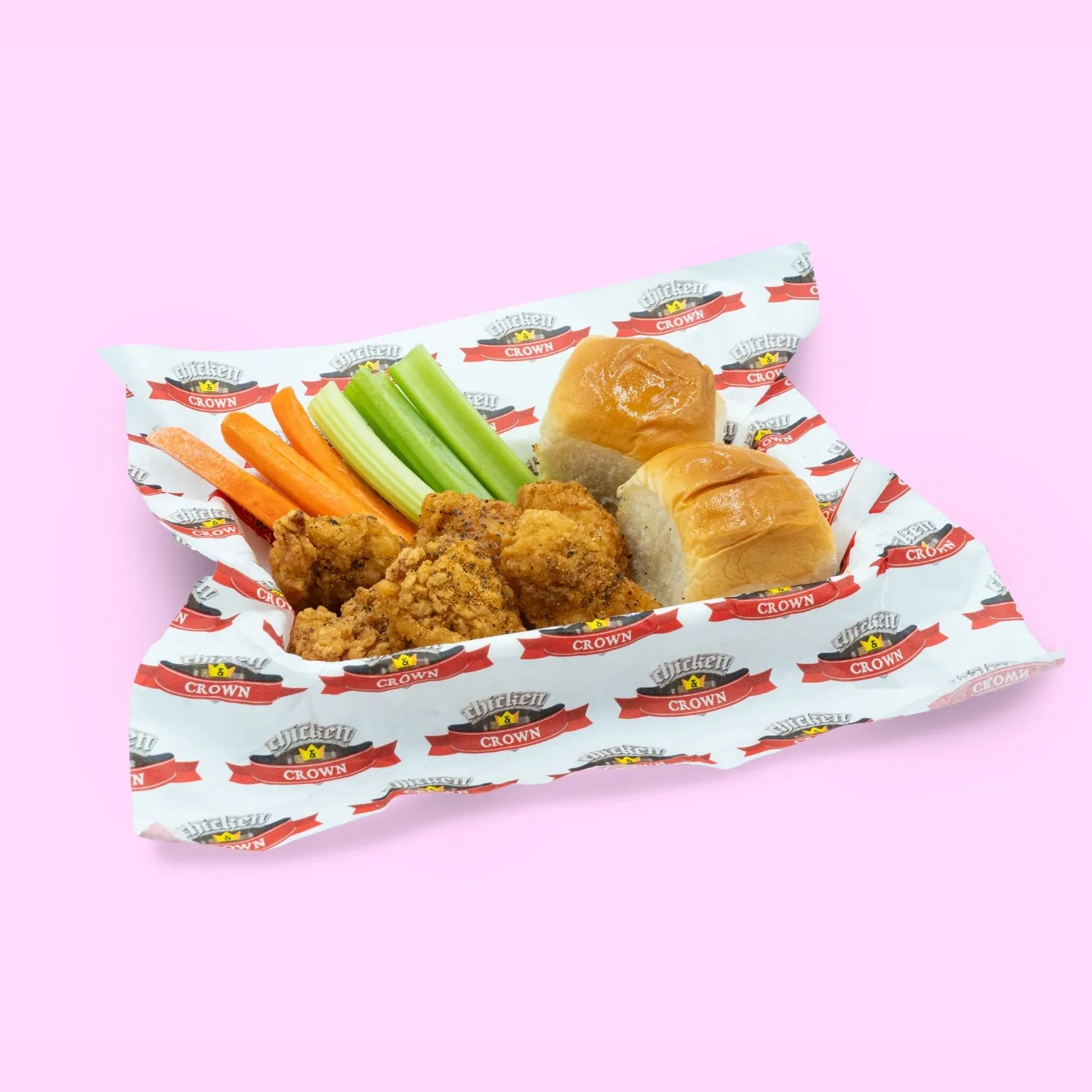 Honey Lemon Pepper Chicken & Fries Basket