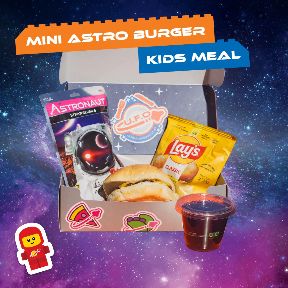 Mini Astro Burger Kids Meal Astro Grill