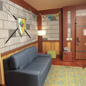 Princess Themed Suite Lounge Area 