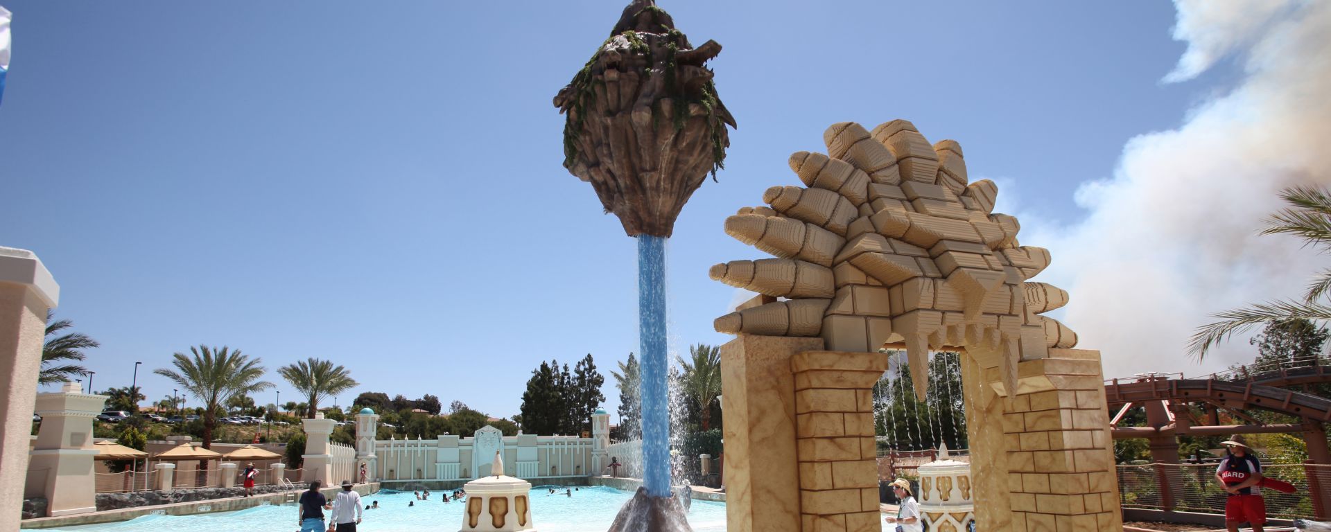 Lion Temple Wave Pool LEGOLAND® California
