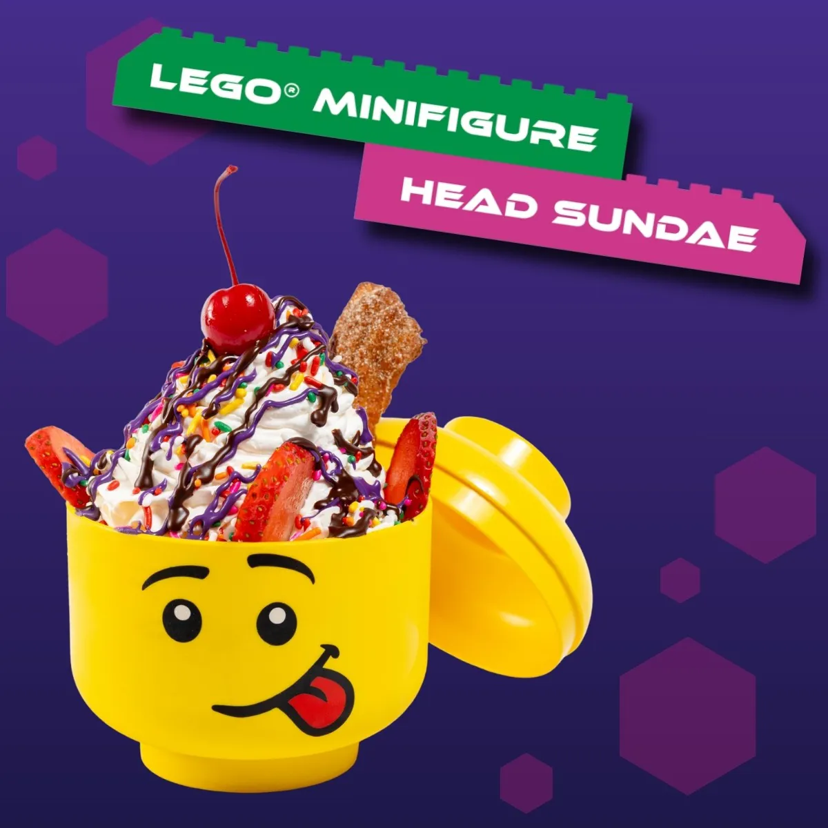 Minfigure Head Sundae Stardust Treats