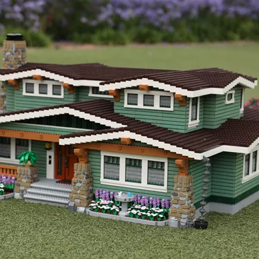 LEGO Beach Home Exterior