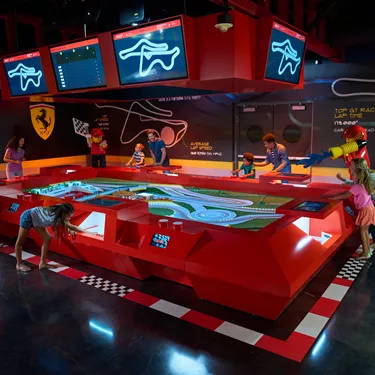 LEGO Ferrari Build and Race