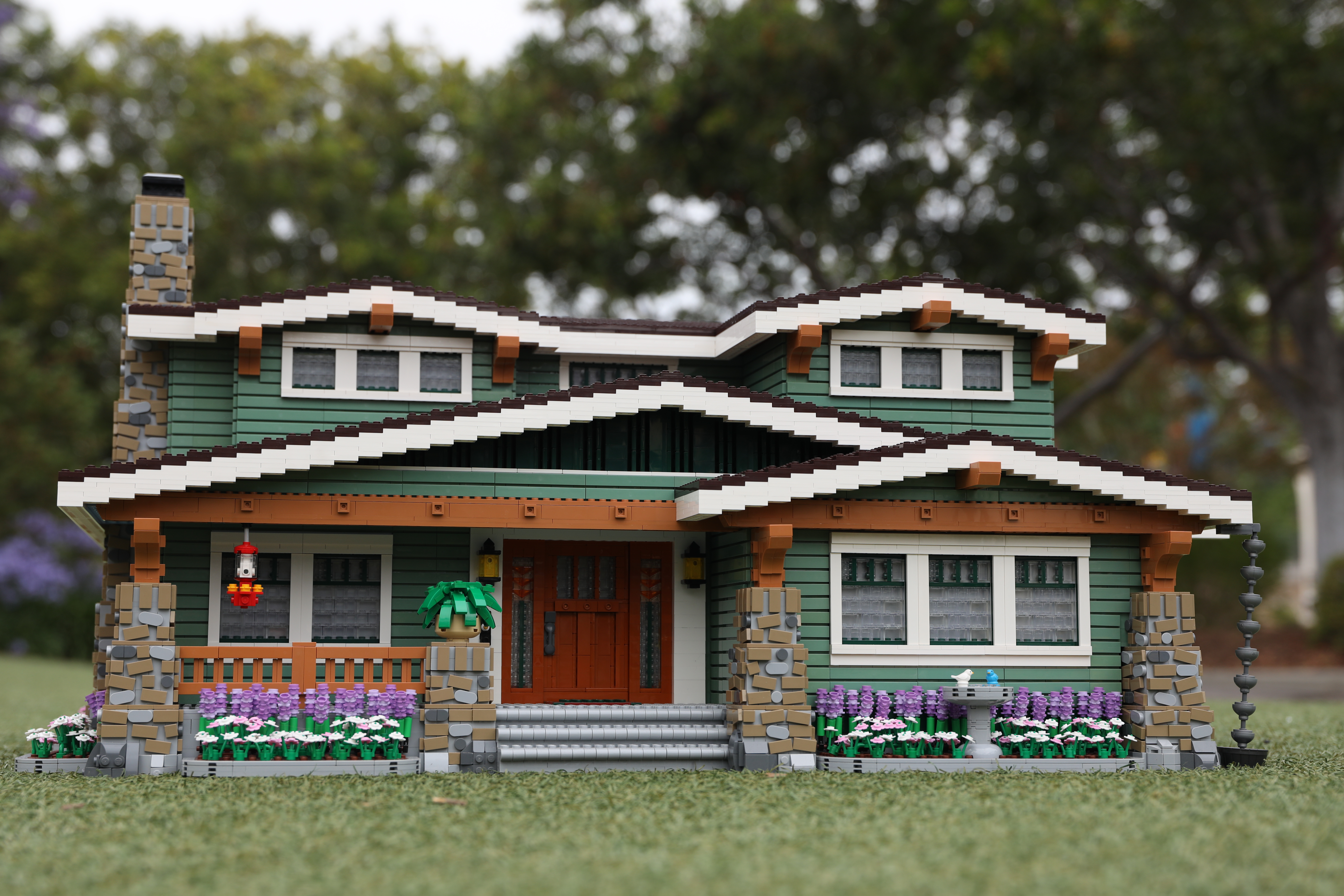 LEGO Beach Home Exterior Front