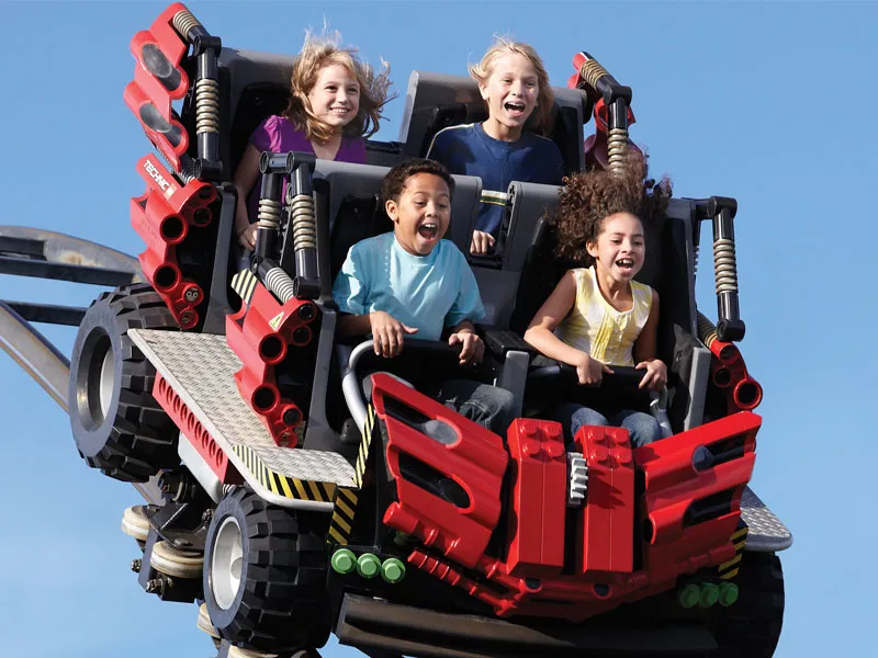 roller coaster in legoland