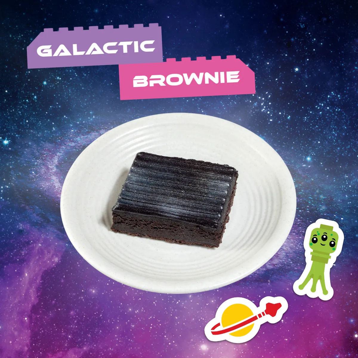 Galactic Brownie Stardust Sips And Sweets