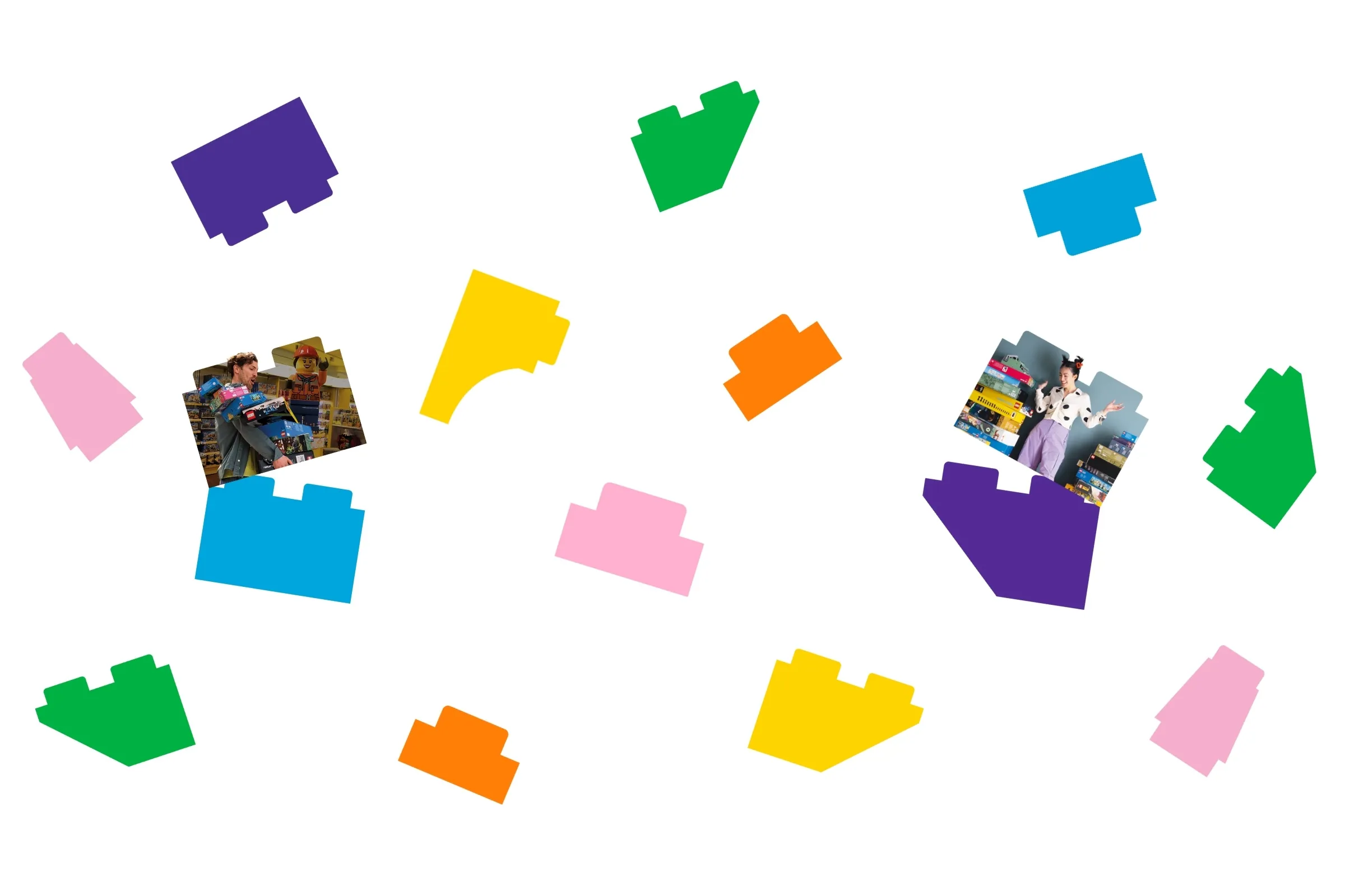 LEGO Insiders Logo with LEGO Bricks