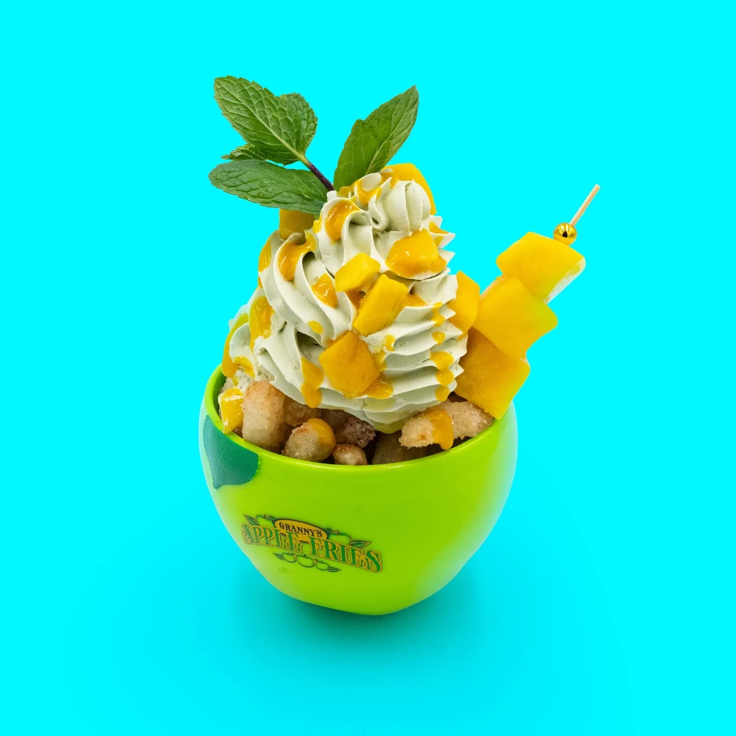 Tropical Mango Matcha Apple Fries