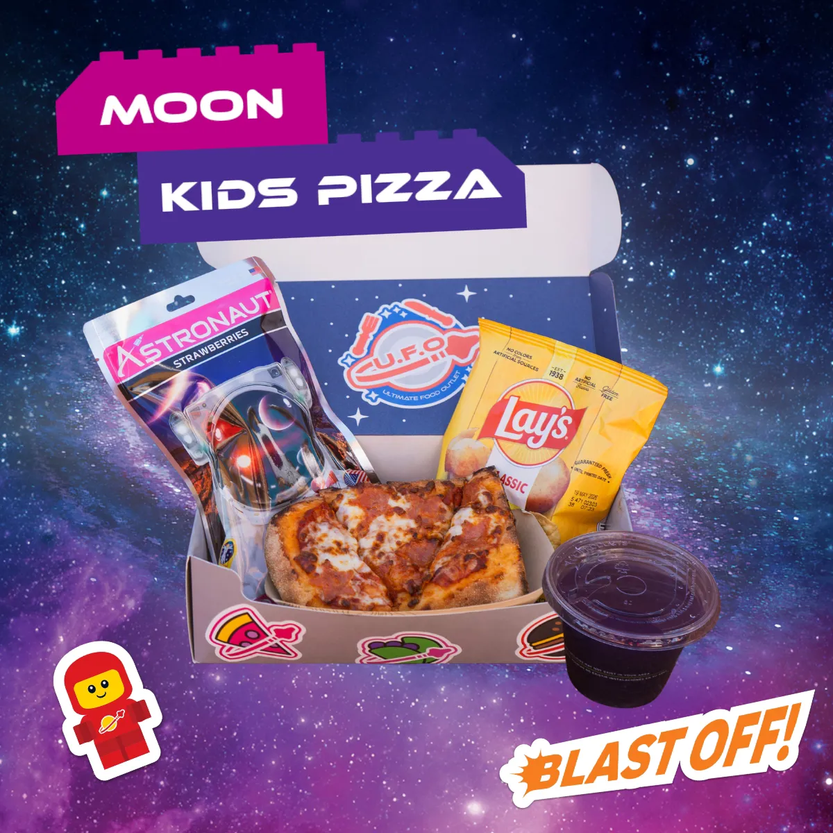 Moon Kids Pizza Stellar Crusts