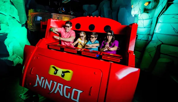 LEGO NINJAGO The Ride at LEGOLAND California Resort