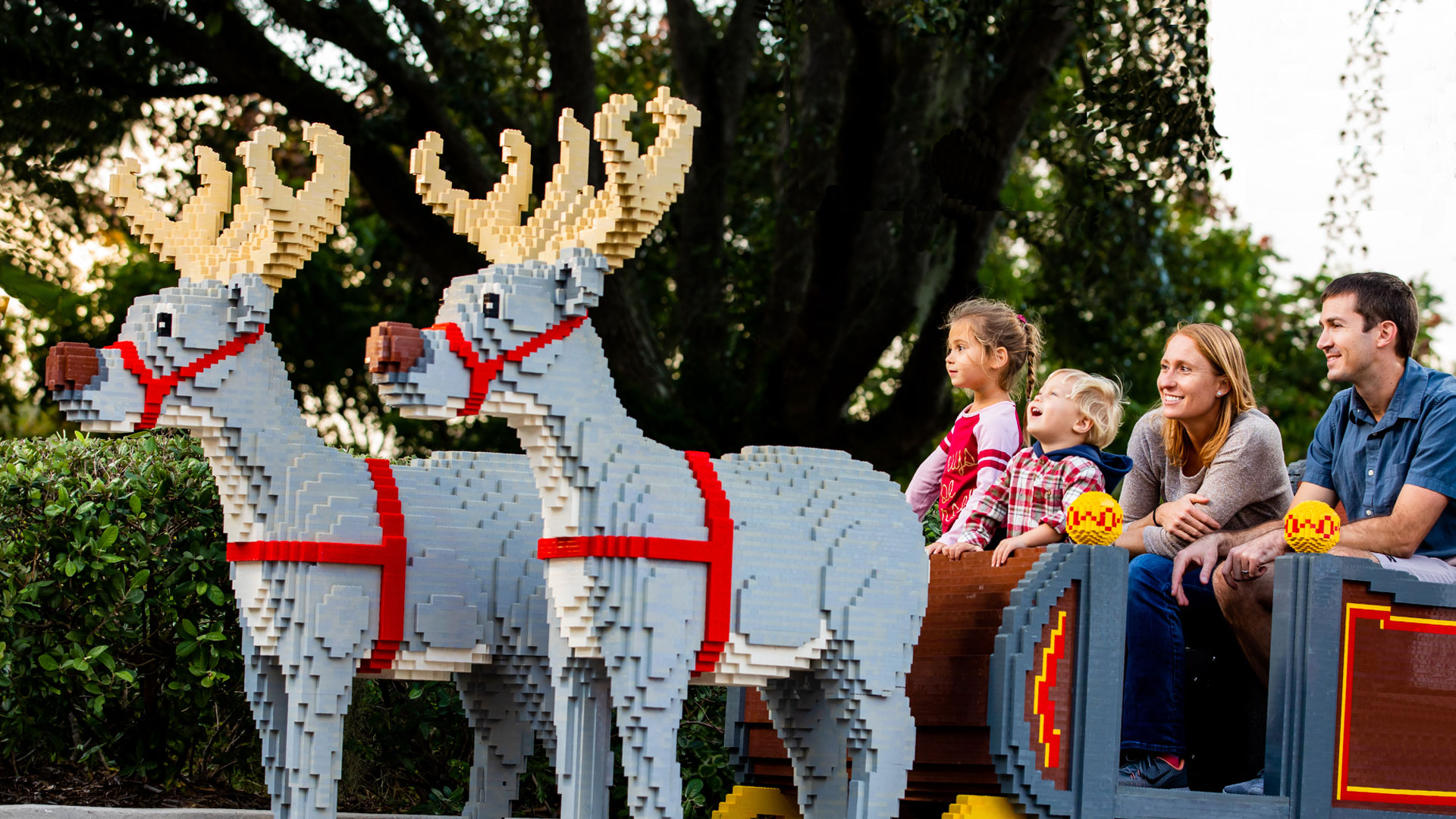 LEGO Reindeer Sleigh