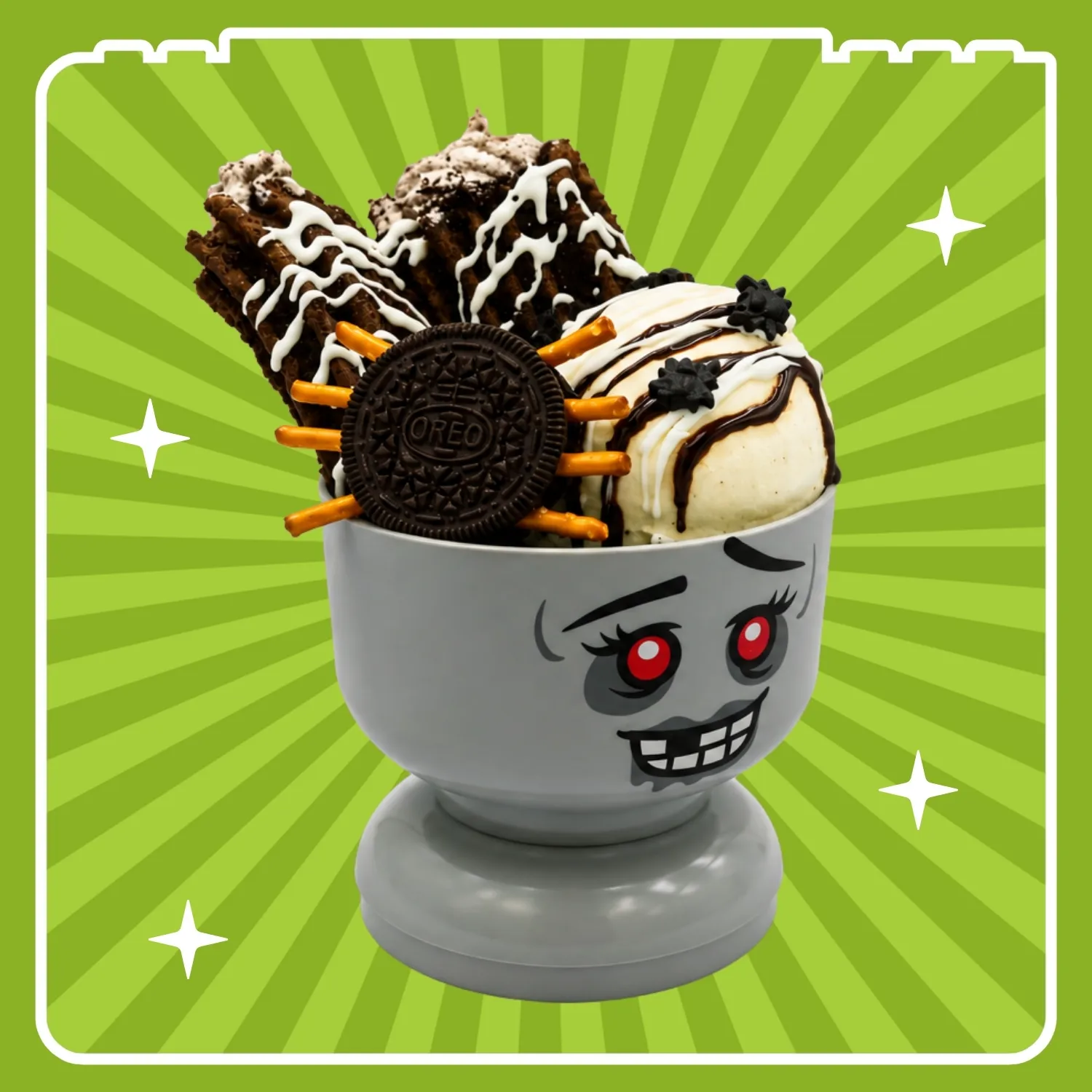Bride of Bricks Stuffed Churros
