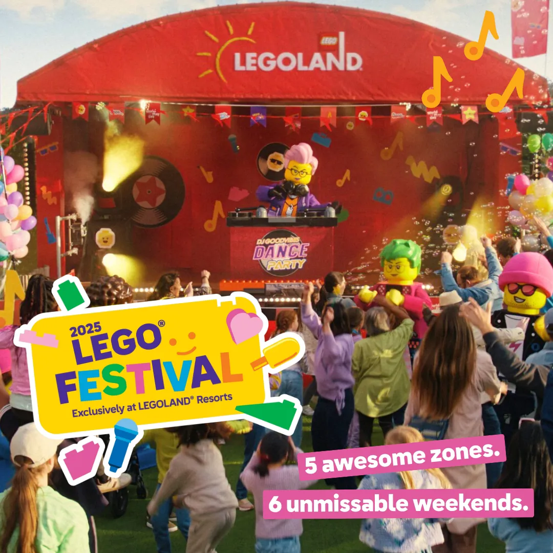LEGO Festival - 5 awesome zones, 6 unmissable weekends