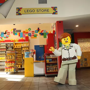 LEGOLAND Hotel Gift Shop with Adventure Girl Character