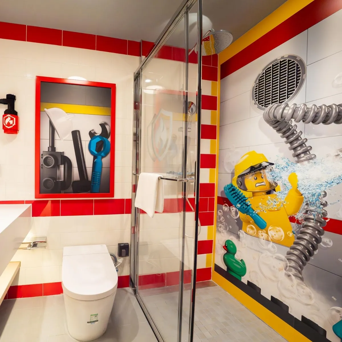 City Bathroom Square