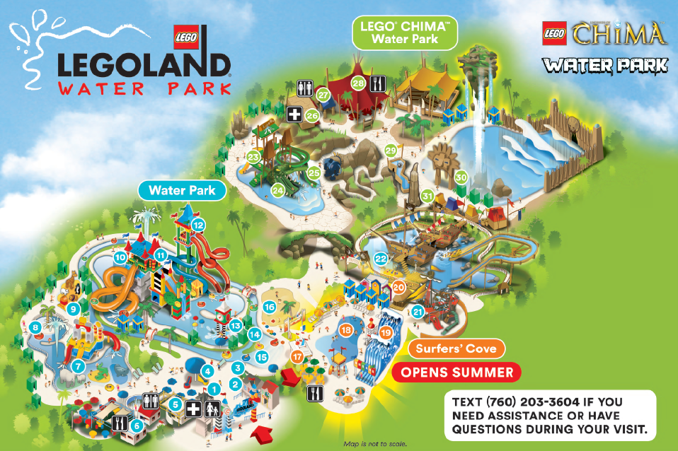 Water Park Map Small