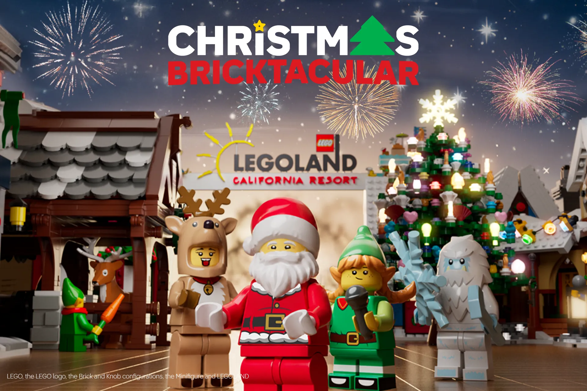 LEGOLAND Christmas Key Visual California 1920X1280