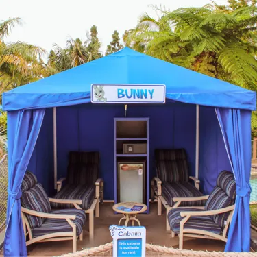 Premium Cabana at Legoland California Water Park