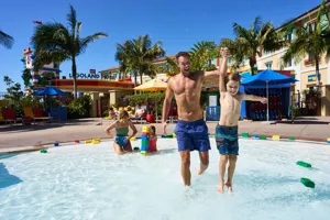 Family at LEGOLAND Hotel Pool