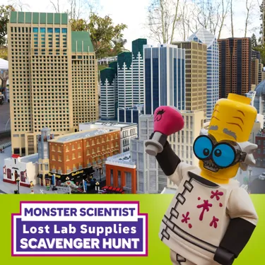 Monster Scientist Scavenger Hunt Square