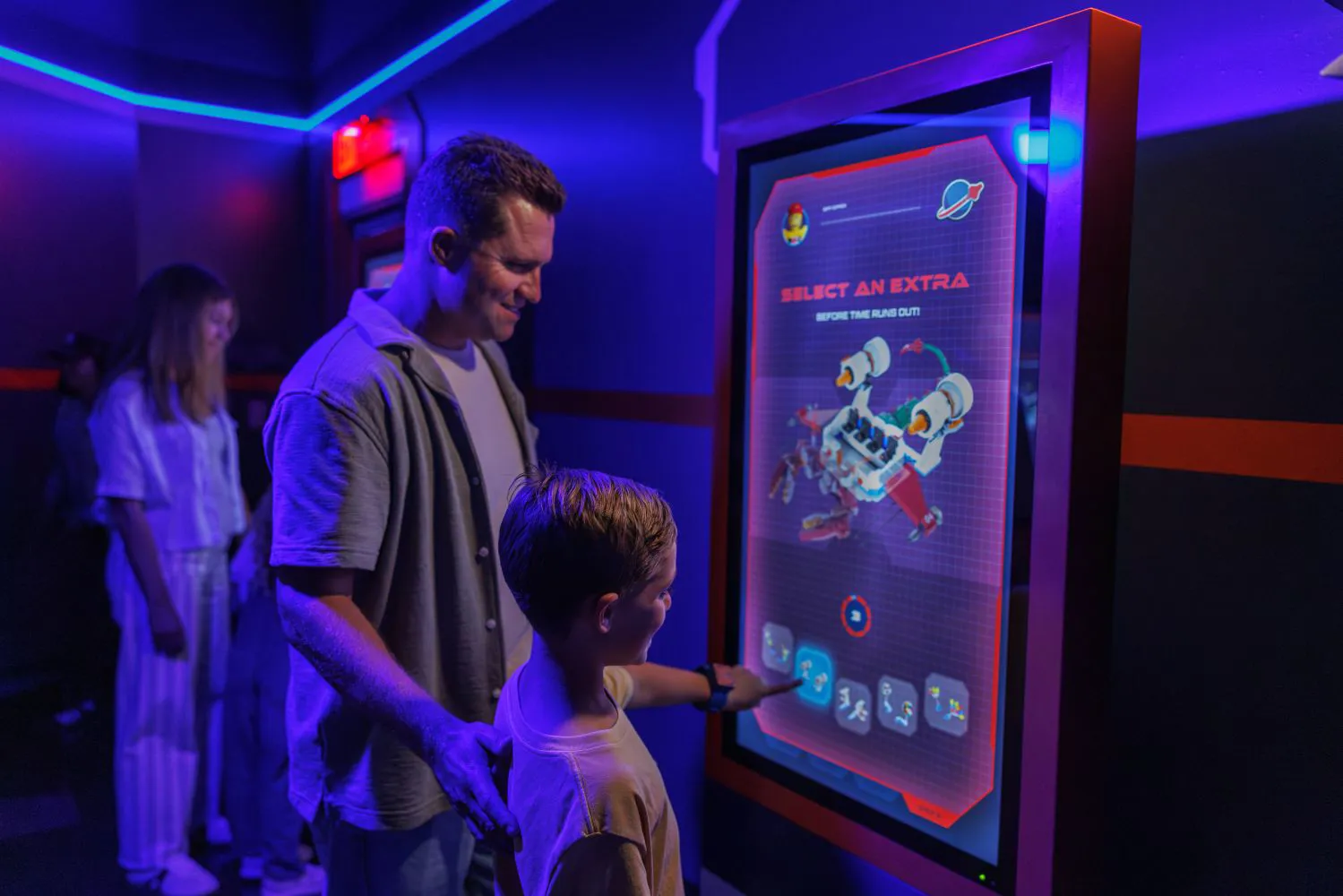 Galacticoaster Spaceship Selection