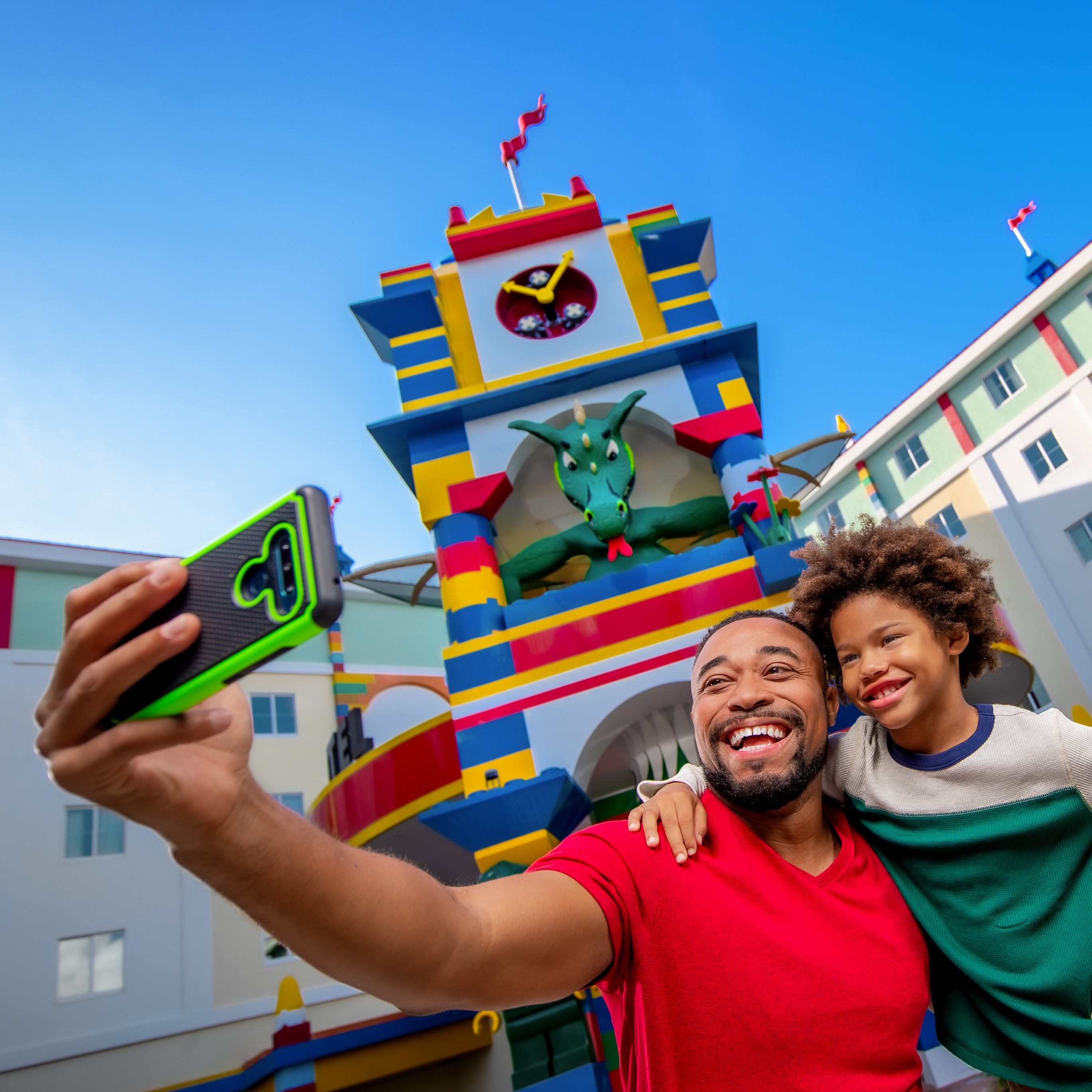 Selfie Outside Legoland Hotel1x1