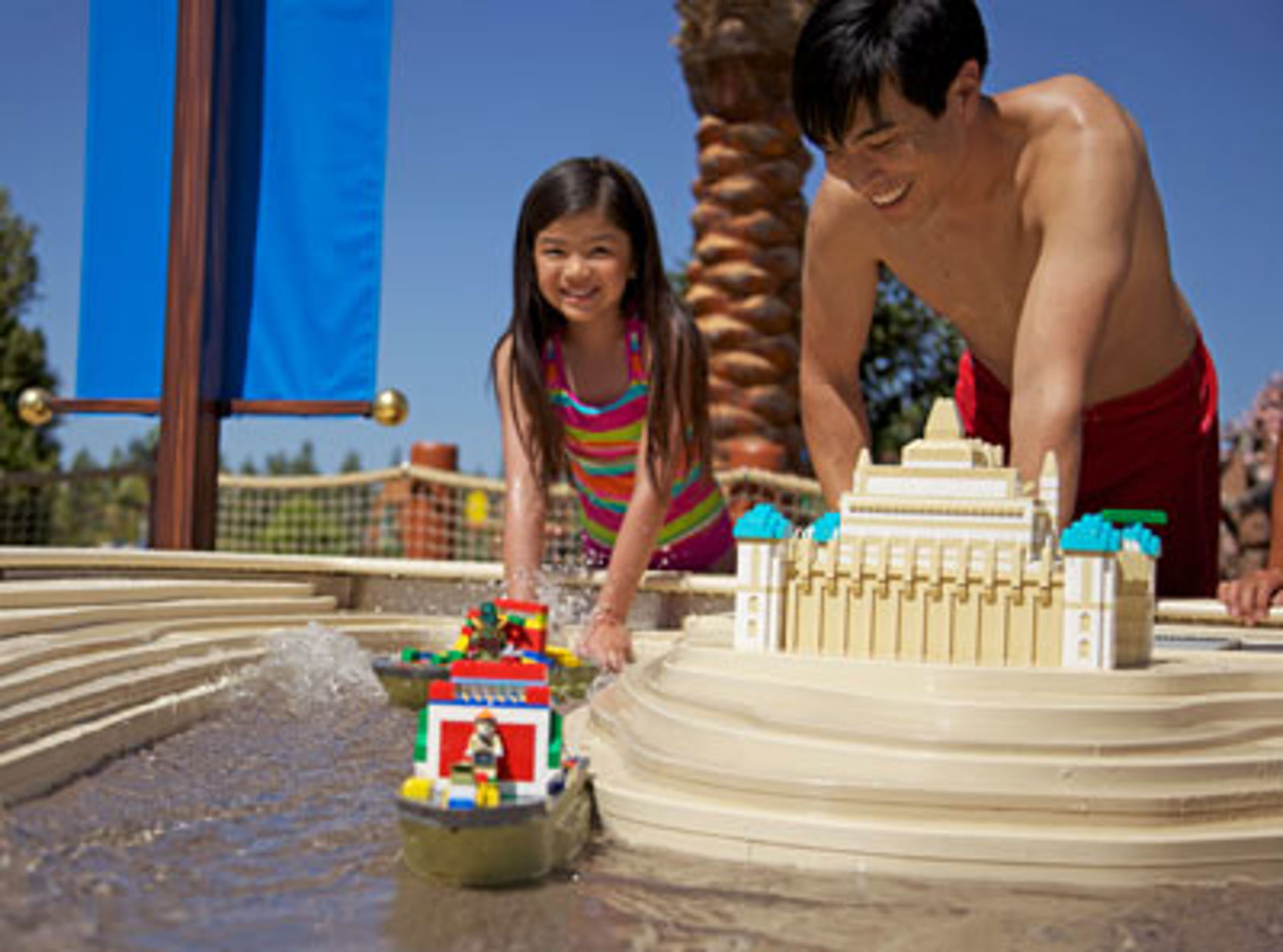 LEGOLAND Eglor’s Build A Boat at LEGOLAND California Water Park