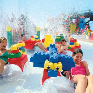 Family in Build-a-Raft River