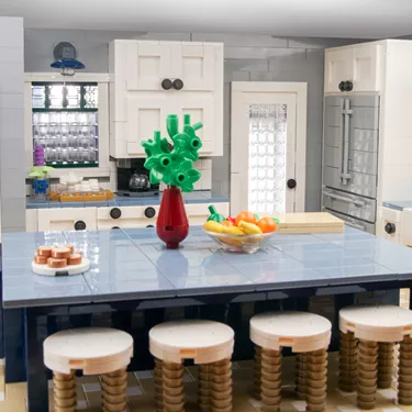 LEGO Beach Home Kitchen