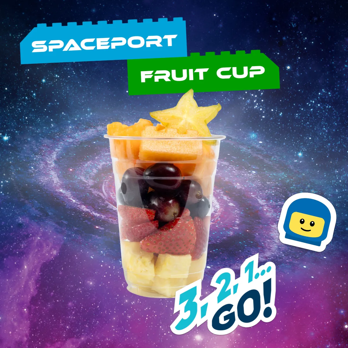 Spaceport Fruit Cup Stardust Sips And Sweets