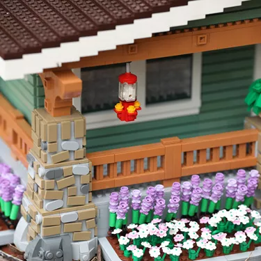 LEGO Beach Home Exterior Porch