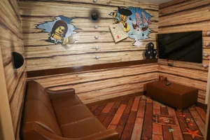 Pirate Themed Traditional Suite Lounge