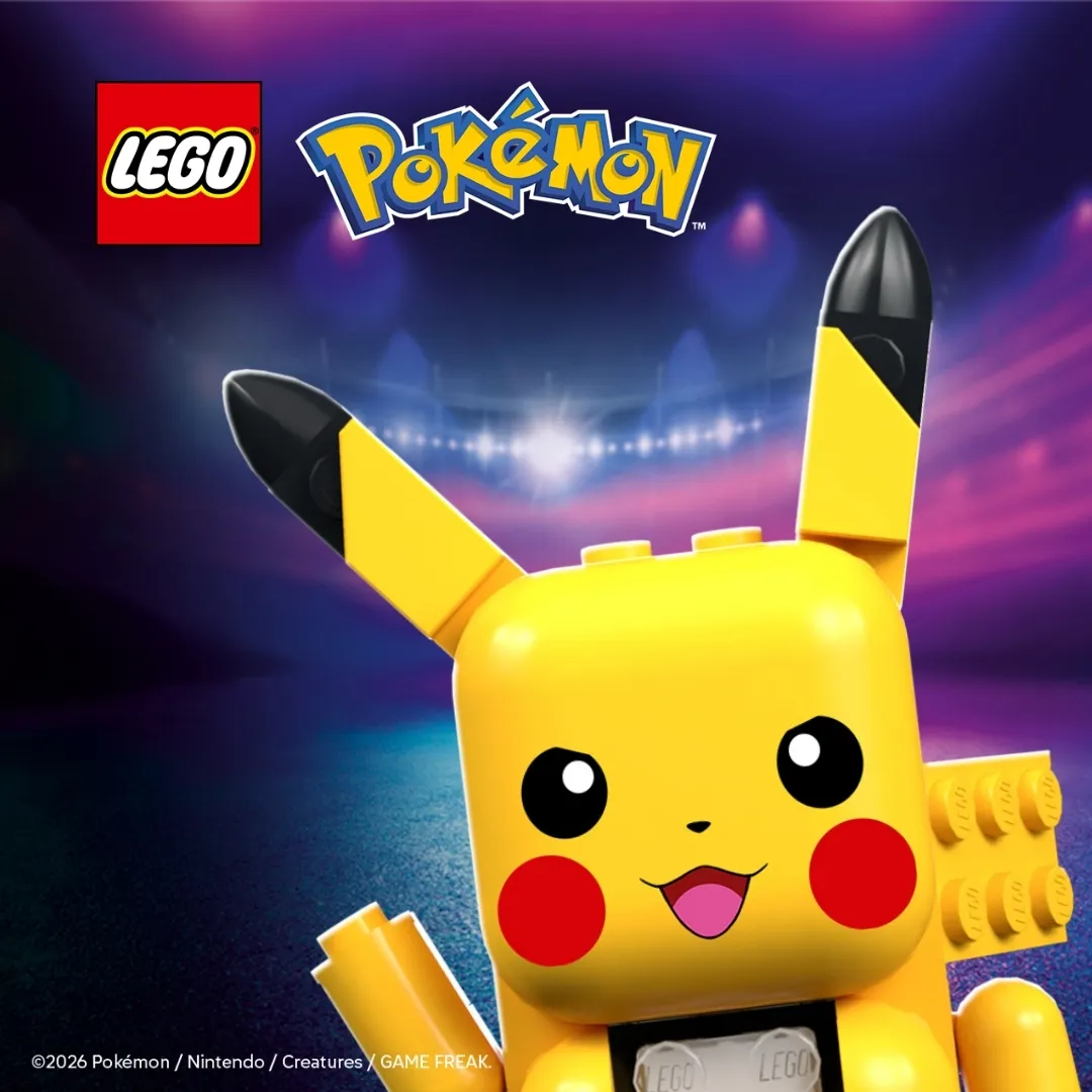 Giant LEGO Pikachu